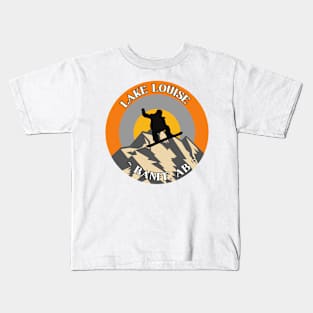 Lake Louise Ski and Snowboard Resort Kids T-Shirt